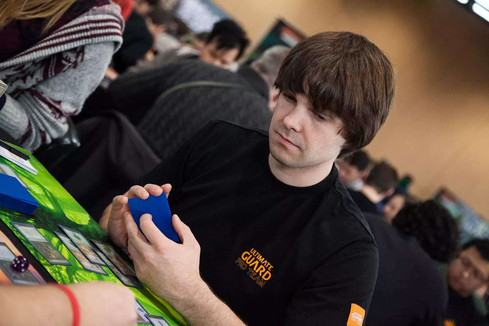 Photo of Reid Duke playing TCG